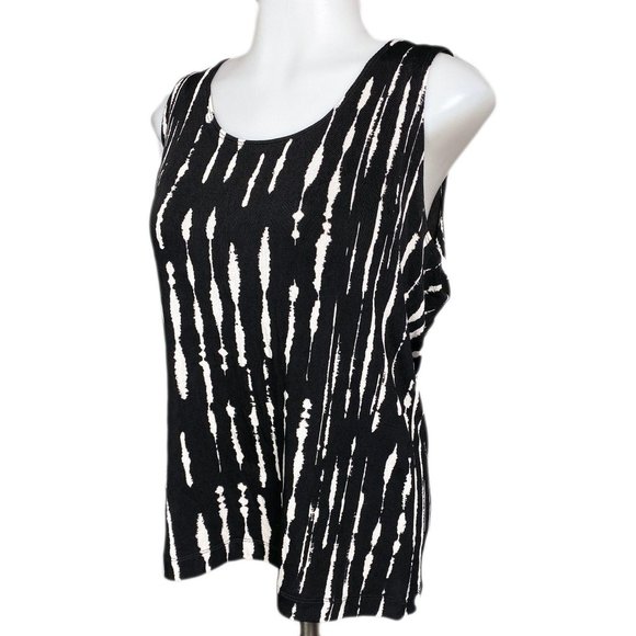 Travelers by Chico's Slinky Sleeveless Blouse Tank - Picture 1 of 7